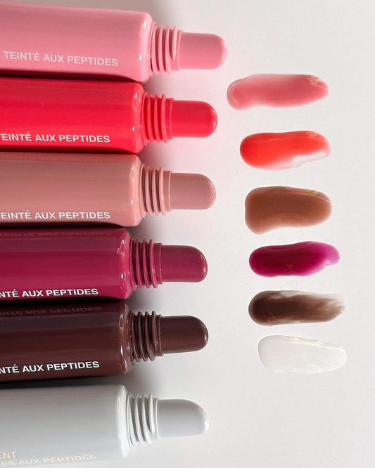 Rhode Peptide Lip Tint β Hydrating Glossy Lip Balm Pack of 8 Shades