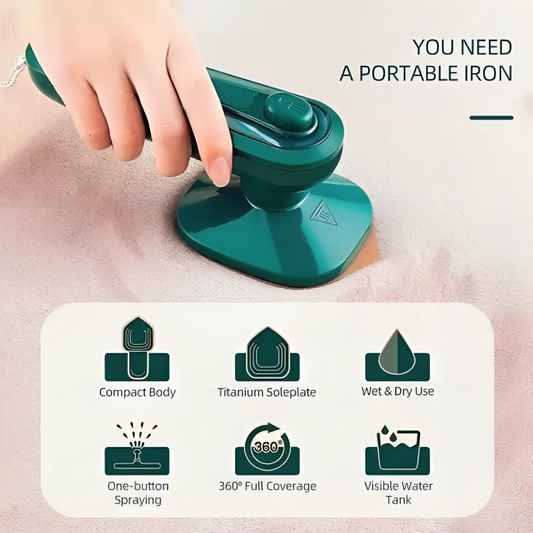Powerful Steam Iron β Fast Wrinkle Removal