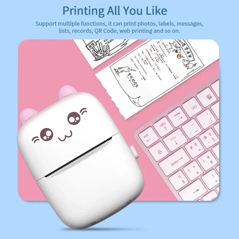 π Mini Portable Printer β Wireless Inkless Pocket Printer