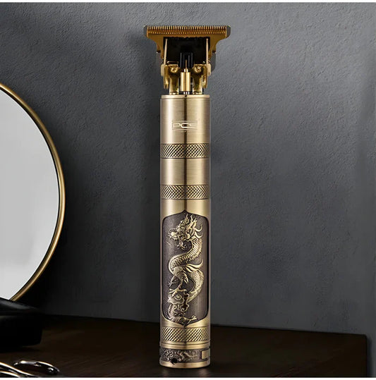 Vintage T9 Hair Trimmer β Metal Body Professional Clipper for Men