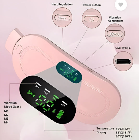 Cramp Relief Belt β Electric Heating & Massage Therapy Belt
