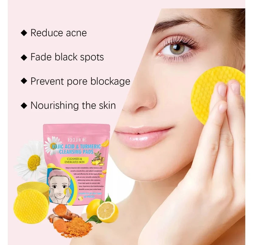 Turmeric and Kojic Acid Pads
