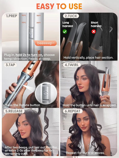 Sheglam Automatic Curling Iron 💎