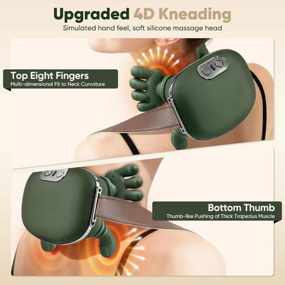 Neck and Back Massager for Pain Relief Deep Tissue