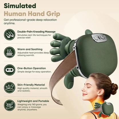 Neck and Back Massager for Pain Relief Deep Tissue