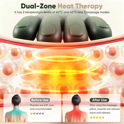 Neck and Back Massager for Pain Relief Deep Tissue