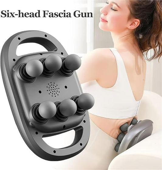 6 Heads Deep Tissue Massage Gun