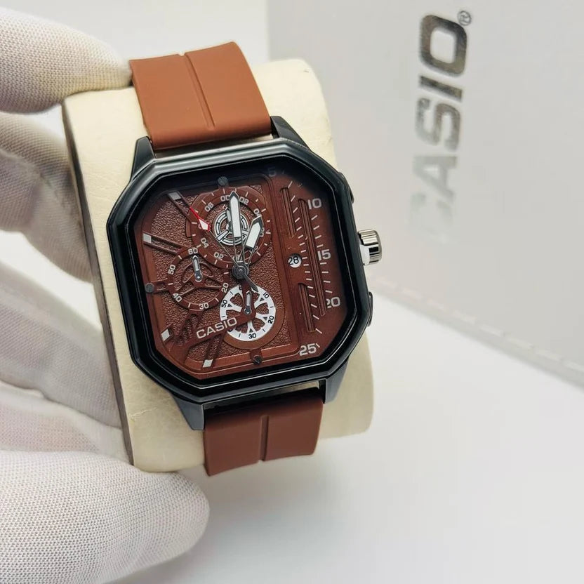 Casio Octagon Magnetic Lock